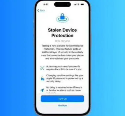 大余苹果授权维修店分享被盗设备保护功能开启方法 