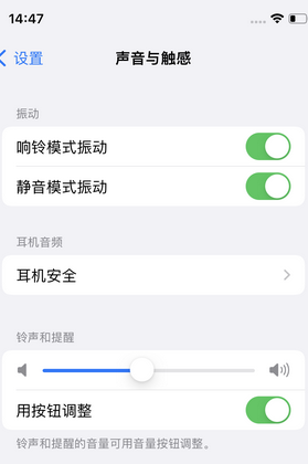 大余苹果锁屏维修分享iPhone锁屏时声音忽大忽小调整方法