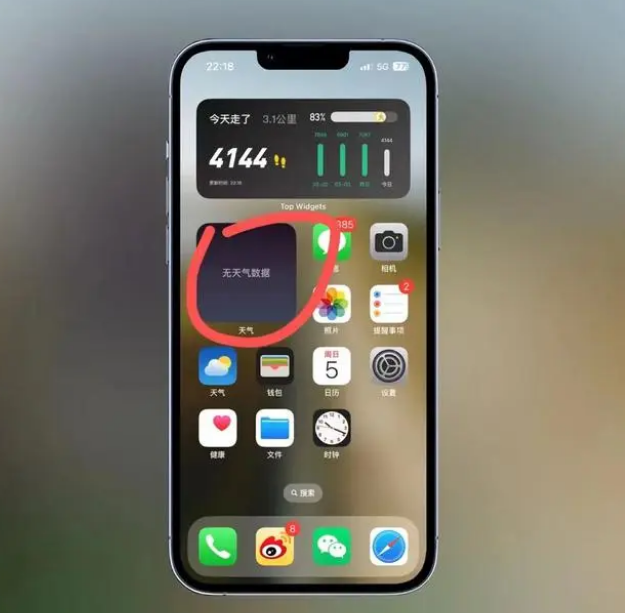 大余苹果手机维修分享:iOS16主屏幕天气小组件无法正常工作怎么办？ 