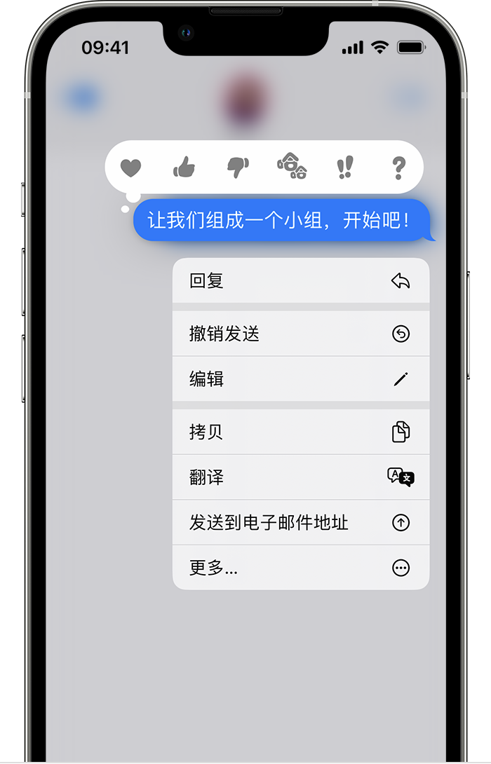 大余苹果手机维修分享iPhone 信息发送后多长时间内可以撤回或编辑 