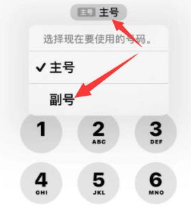 大余苹果14维修店分享iPhone 14 Pro Max使用副卡打电话的方法 