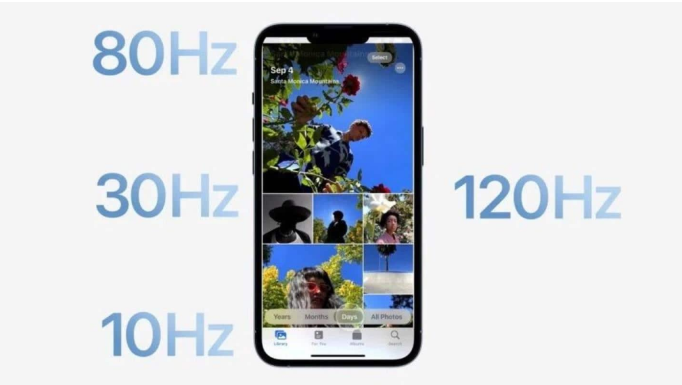 大余苹果14维修分享iPhone 14有高刷吗 