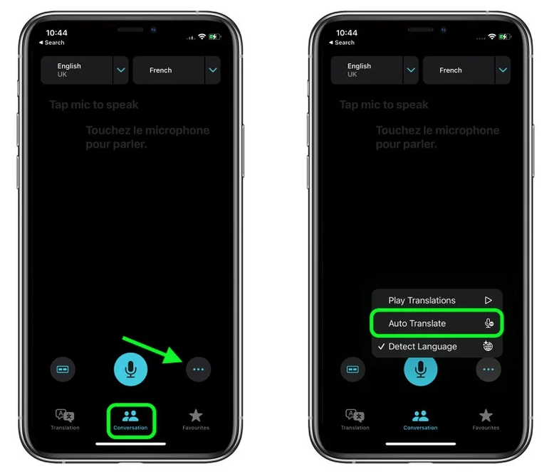 大余苹果手机维修分享iOS 15 “翻译” App 新改进 