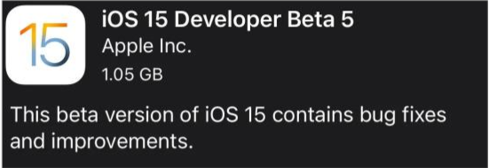 大余苹果手机维修分享如何升级到iOS15.0 beta5 