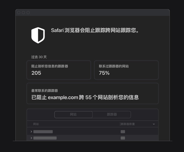 大余苹果手机维修分享如何在 Safari 浏览器中查看和打开隐私报告 
